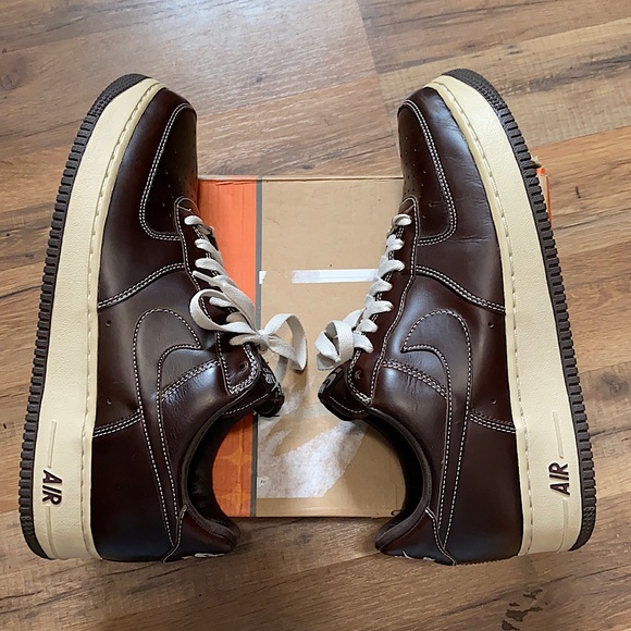 2004 Nike Air Force 1 Baroque Chocolate Brown - Picture 2 of 13